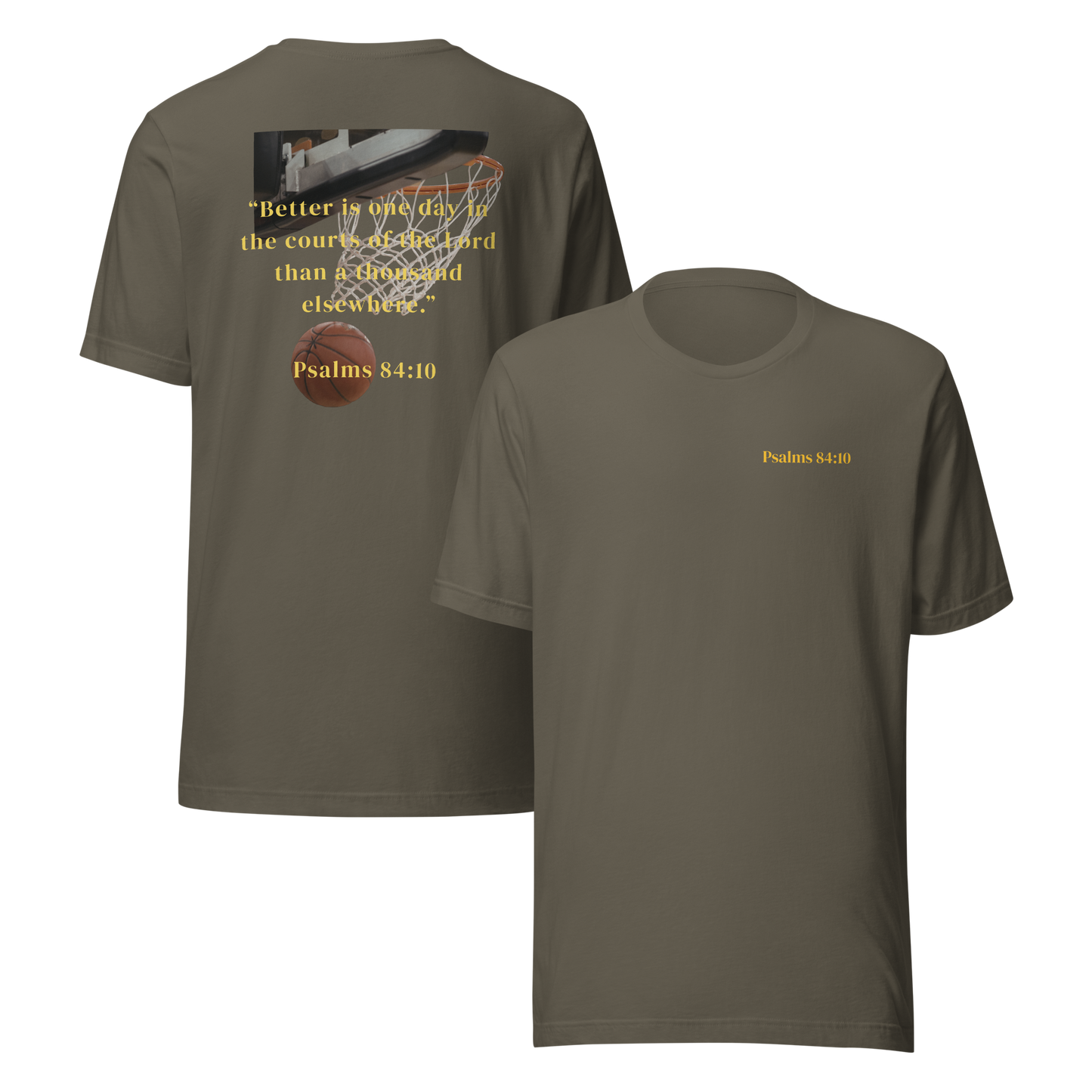 Psalms 84:10 T-shirt by Eti