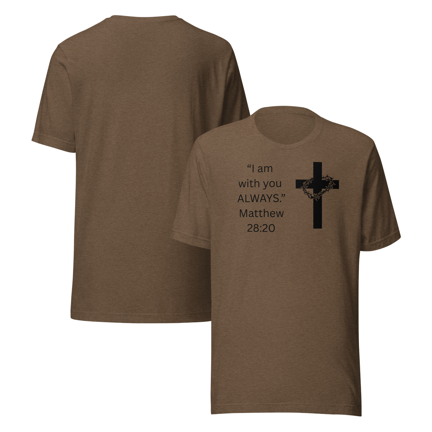 I am with you ALWAYS T-shirt by Eti