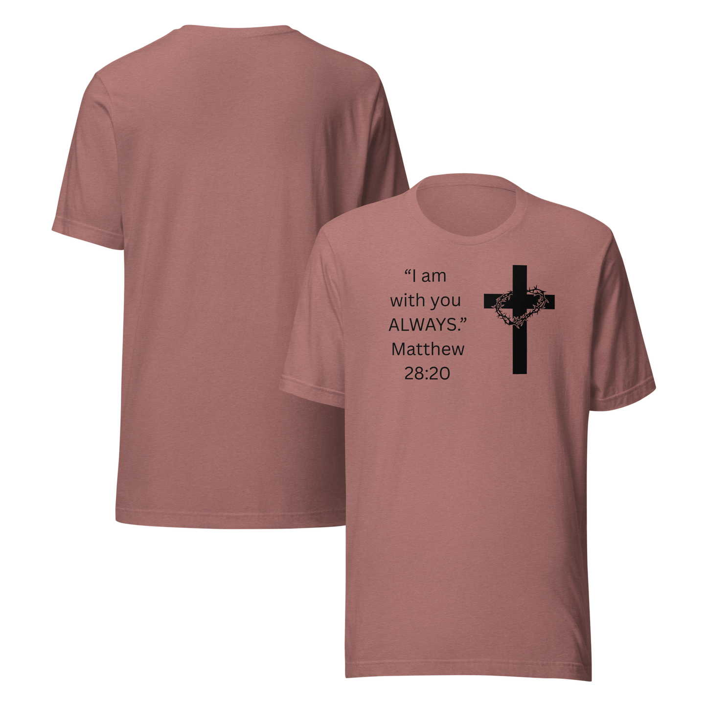 I am with you ALWAYS T-shirt by Eti