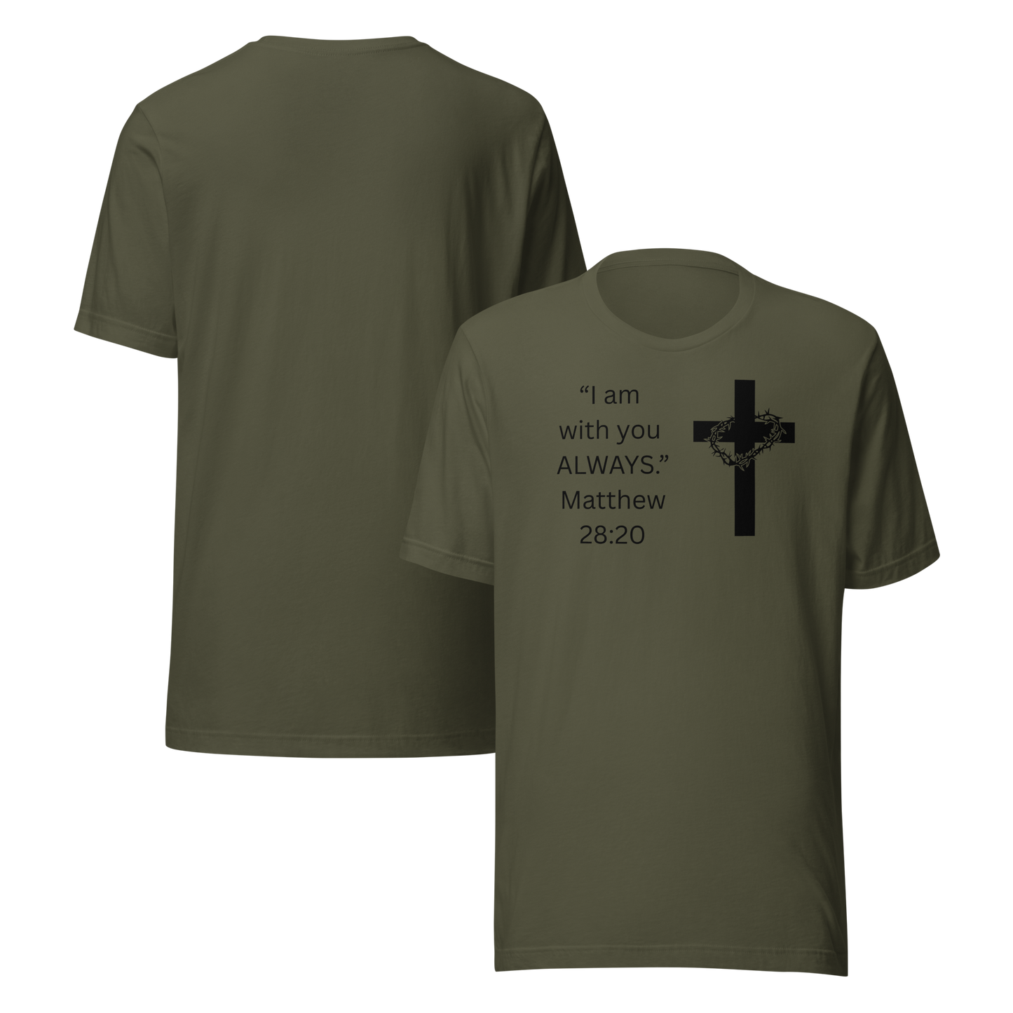 I am with you ALWAYS T-shirt by Eti