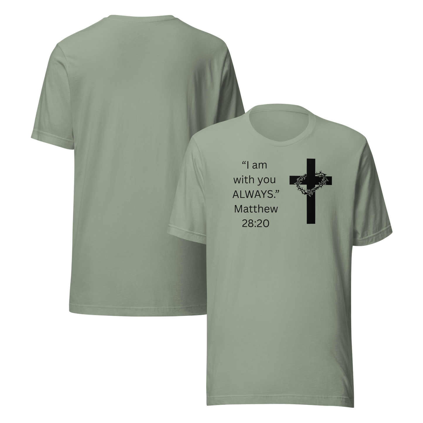 I am with you ALWAYS T-shirt by Eti