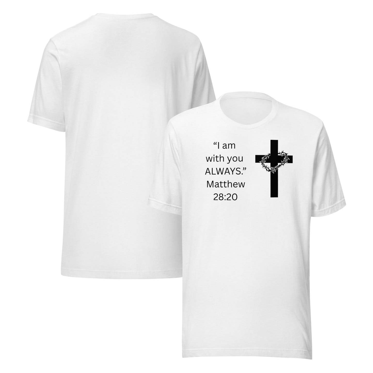I am with you ALWAYS T-shirt by Eti