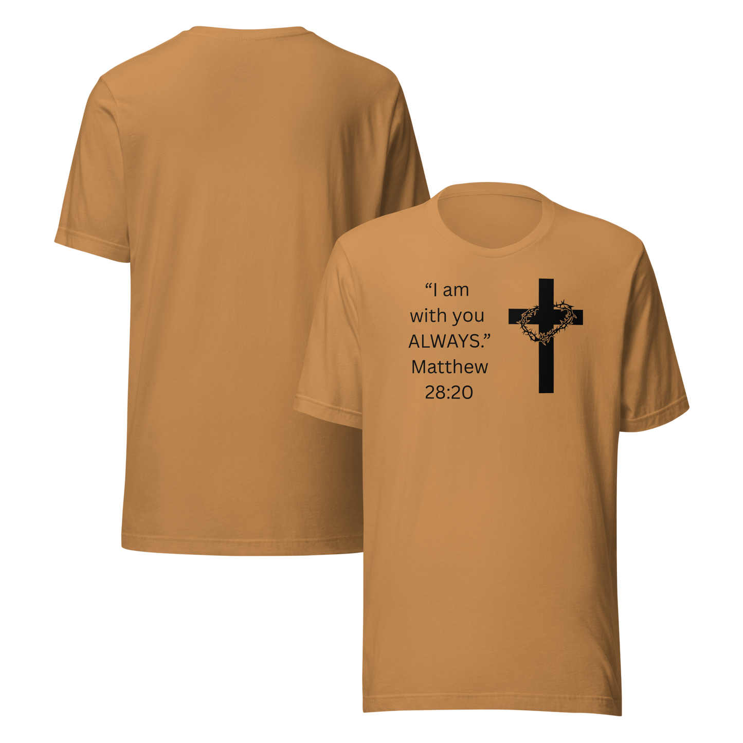 I am with you ALWAYS T-shirt by Eti