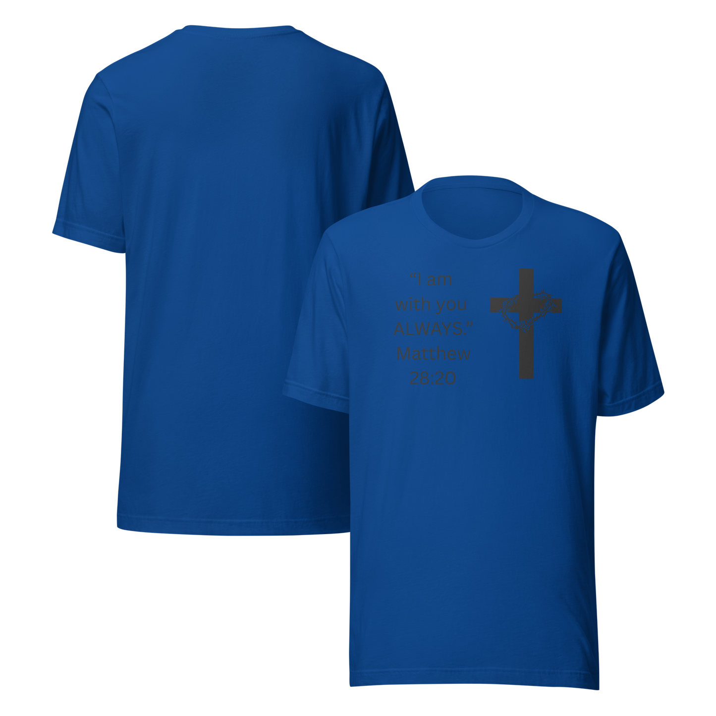 I am with you ALWAYS T-shirt by Eti