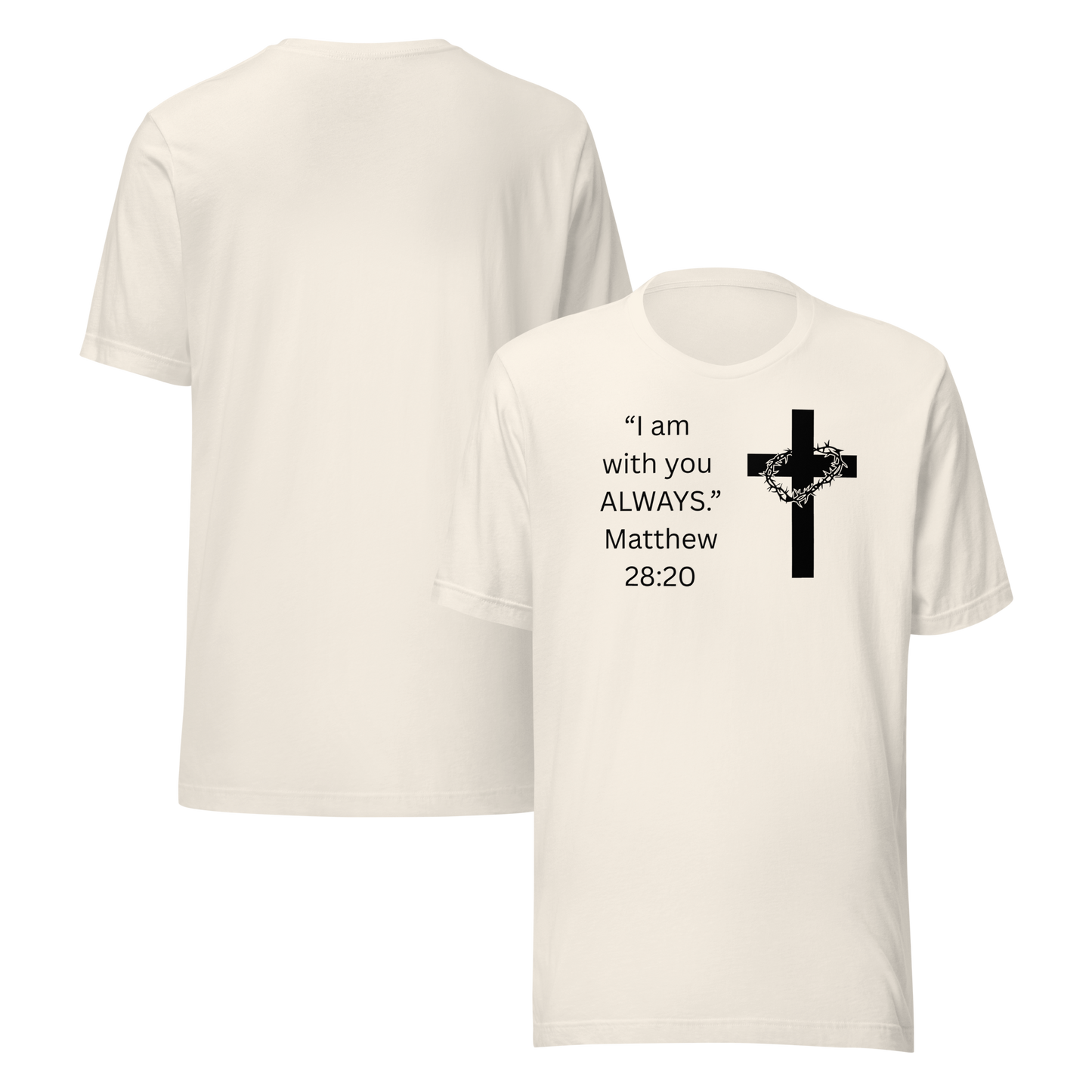 I am with you ALWAYS T-shirt by Eti